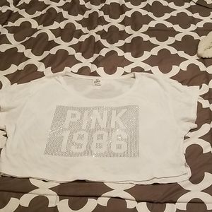 Victoria PINK crop top